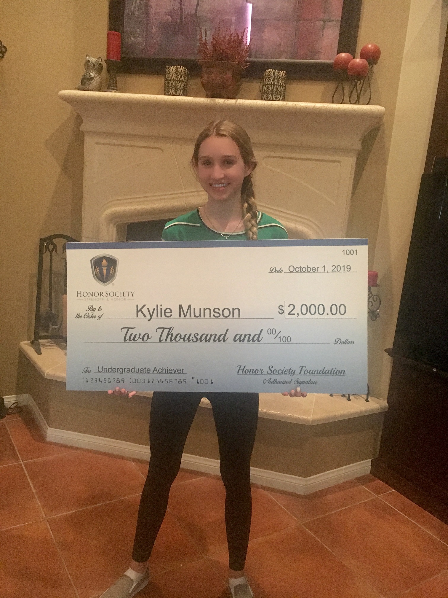 Kylie Munson Honor Society Official Honor Society® Website