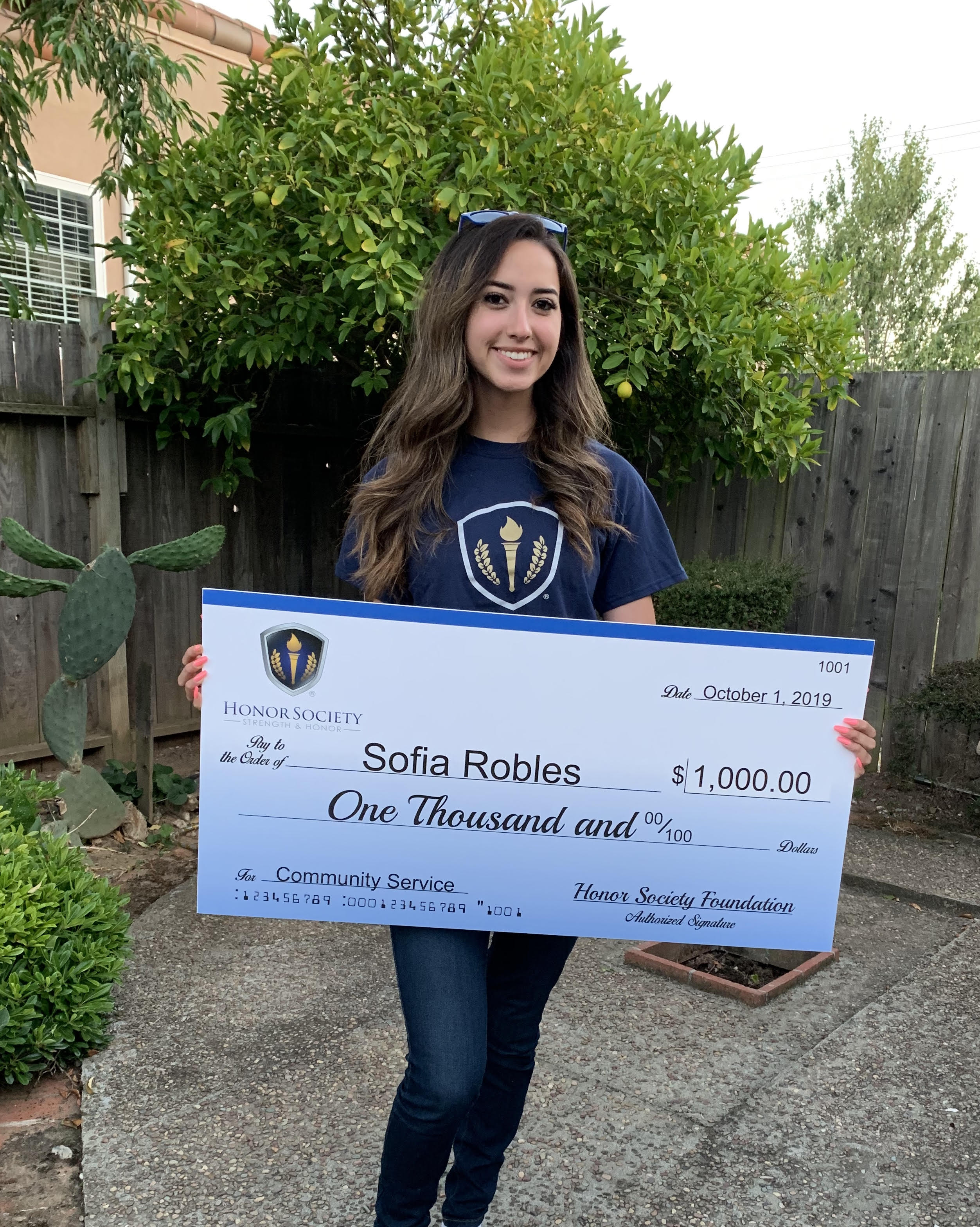 Sofia Robles | Honor Society - Official Honor Society® Website