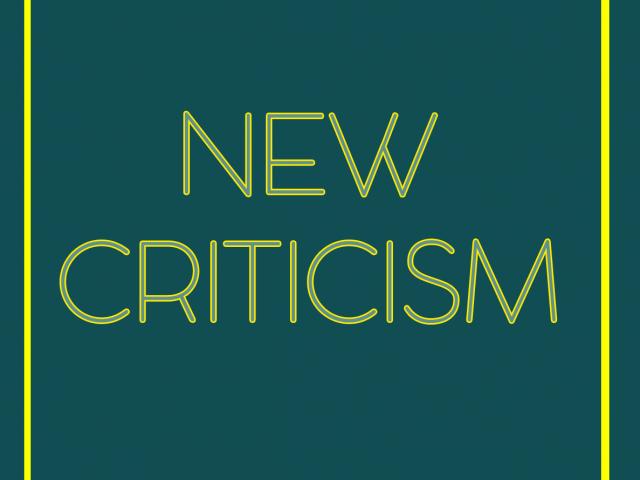 new criticism essay