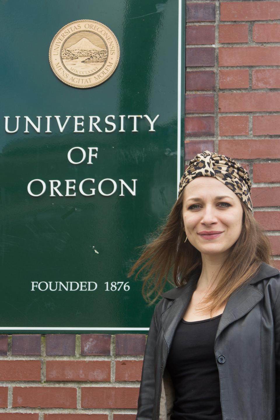 Photo of Sara - Graduate Student Achiever Scholarship Recipient
