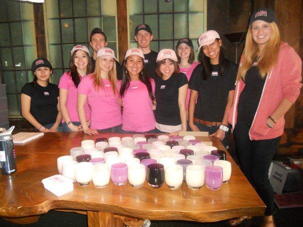 Breast cancer awareness fundraising event.