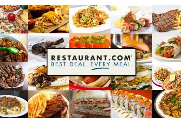 $100 Restaurant.com Gift Certificate - Silver — image 1