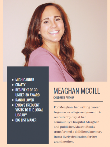  Honor Society Member Spotlight: Author Meaghan McGill