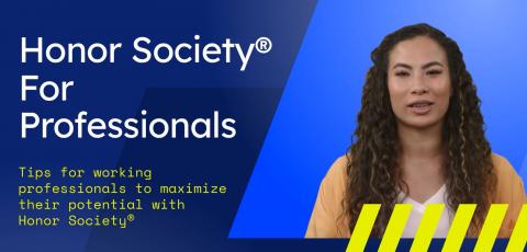  Honor Society® for Professionals - Why HonorSociety.org is Worth Joining as a Working Professional