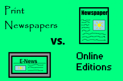 Newspaper vs online