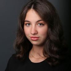 Portrait of viktoriia bukanova